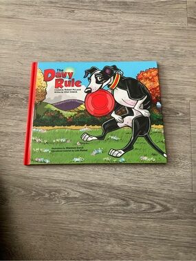 3/$15 The Davy Rule Children's Book - Colorful Hardcover with Dog Cover Art